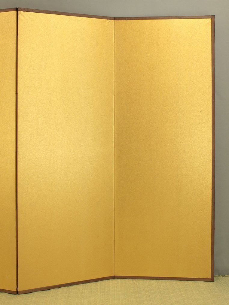 Αναδιπλούμενο πάνελ Byōbu - Χαρτί - Ιαπωνία - Sunago-Style Χρυσό Byobu #1.0