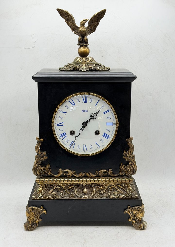 Clock - Antique Marble, Bronze - 1940-1950 #3.2
