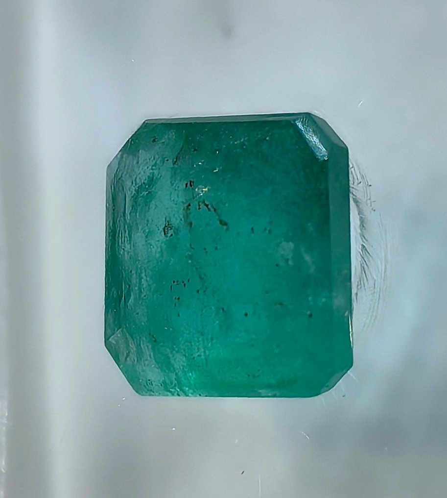 Green Emerald  - 1.34 ct - Antwerp Laboratory for Gemstone Testing (ALGT) #1.0