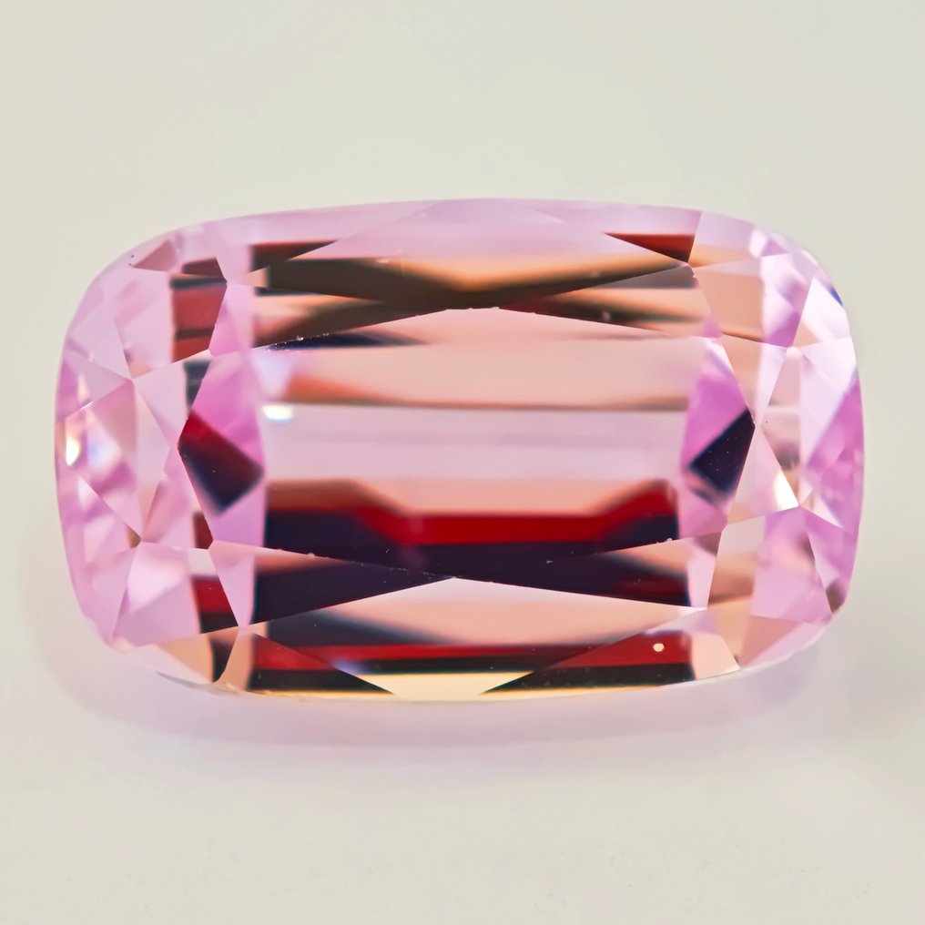 χωρίς τιμή ασφαλείας Κουνζίτης - 27.36 ct - Antwerp Laboratory for Gemstone Testing (ALGT) - Μωβ-ροζ Kunzite #1.0