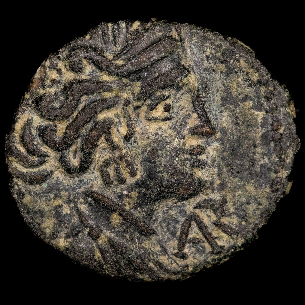 希腊（古代） Lote de 4 monedas Æ 4th - 1st century BC  (没有保留价) #2.1