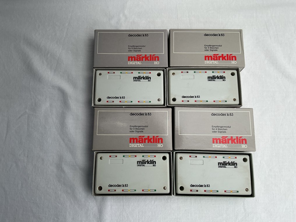 Märklin H0 - 6083 - Electronics (4) - 4 Decoders k83 #1.0