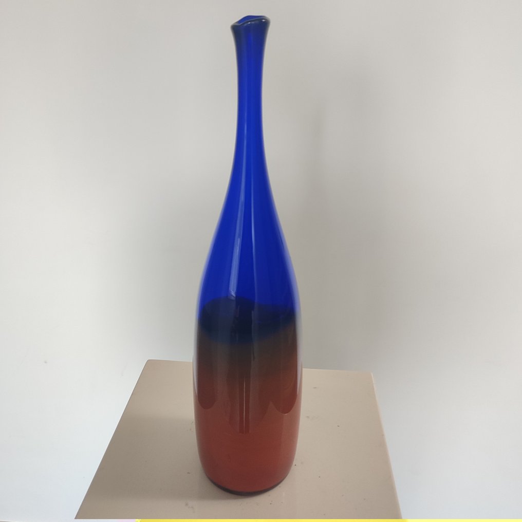 Glasfabriek Leerdam - Floris Meydam - 花瓶 - Flesvaas - 釉 #1.0