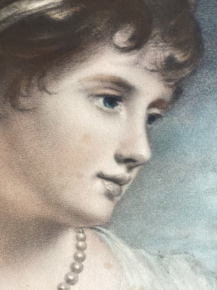 牆面裝飾 - 简·伊丽莎白·哈雷，牛津伯爵夫人，诗人拜伦勋爵的朋友和情人。 #4.3