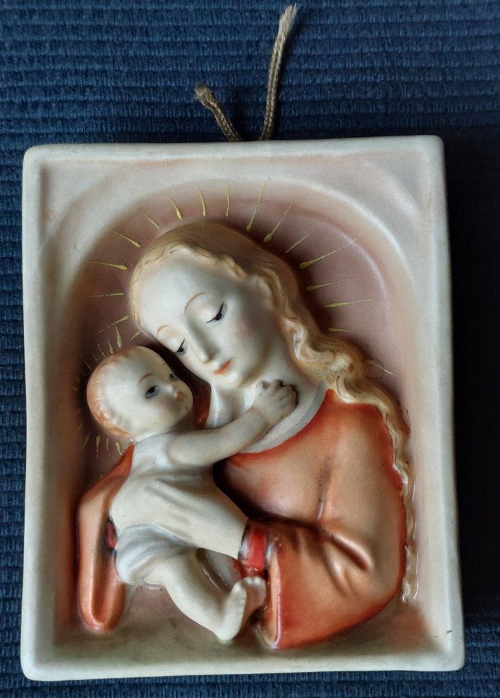 Goebel - Figurin - Maria met kindje Jezus - 48/0 Tmk3 - Porslin #1.0