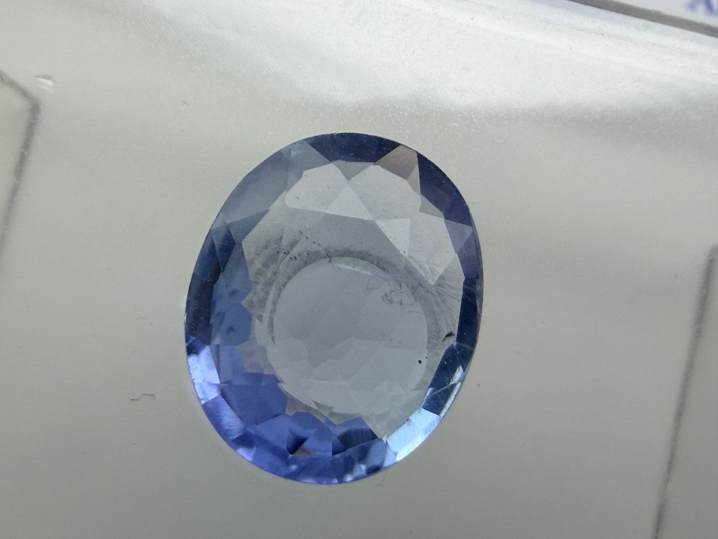 Bleu Saphir  - 0.97 ct - Antwerp Laboratory for Gemstone Testing (ALGT) - Aucun traitement #1.0