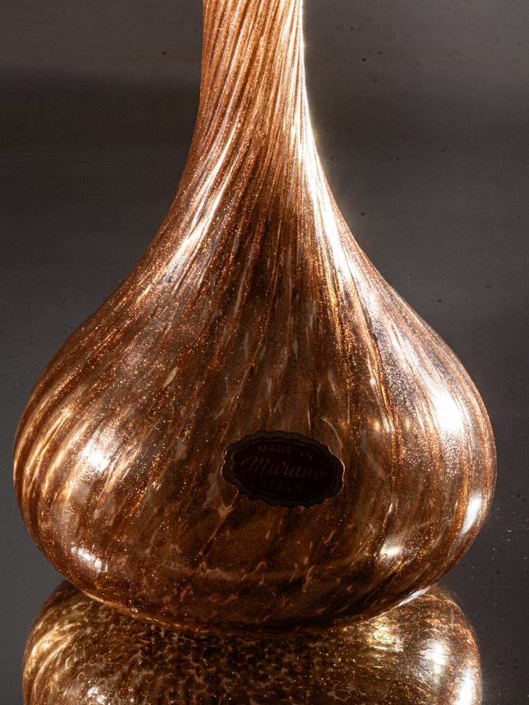 Murano - 花瓶 -  Vasenobjekt - 高度22厘米 - 穆拉诺玻璃 #3.2