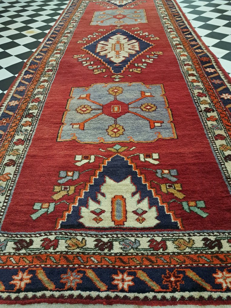 Kazak - Tappeto - 304 cm - 122 cm - Tappeto per corridoi #2.1