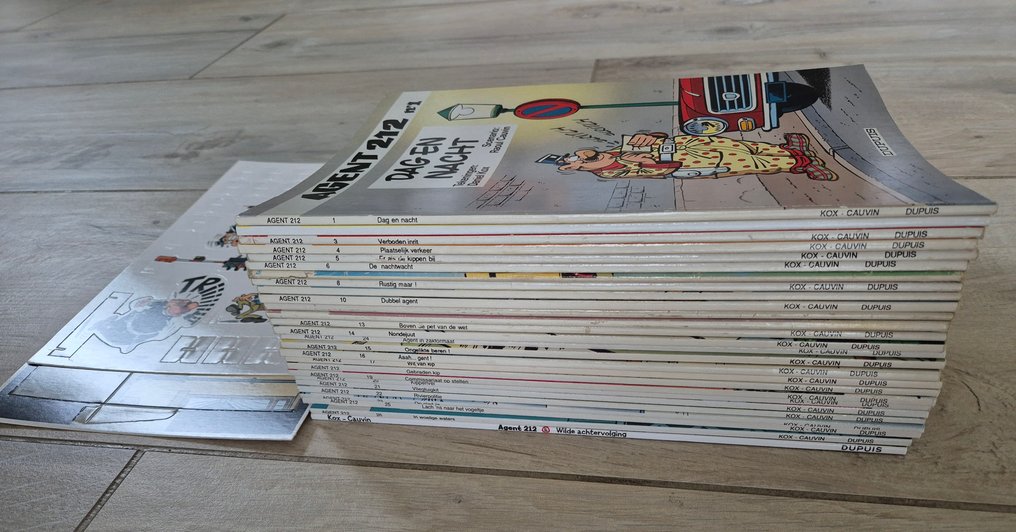 Agent 212 - 1 t/m 27 - opeenvolgende reeks SC - 27 Album - Πρώτη έκδοση/ανατύπωση #1.0