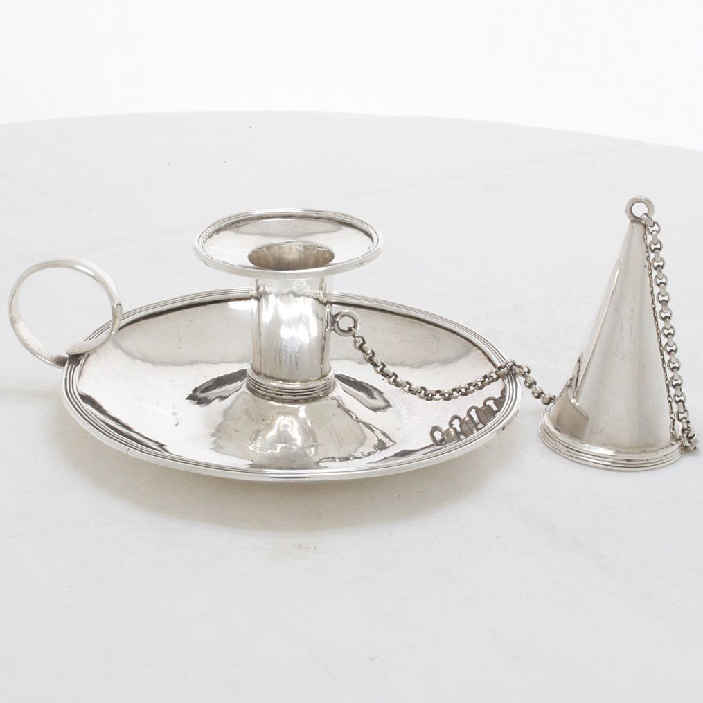 F.W - Candeliere - .925 argento - Silver chamberstick 925 #2.1