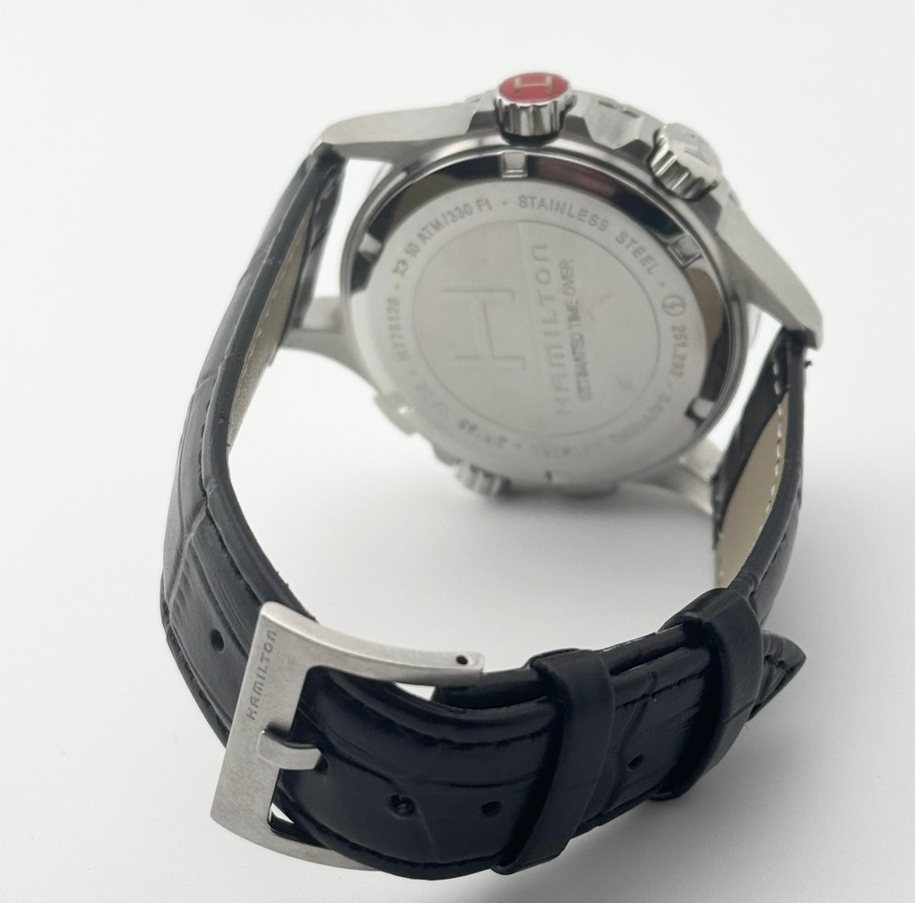 Hamilton - Khaki aviation ETO chronograph - Ingen reservasjonspris - H776120 - Herre - 2000-2010  #4.3