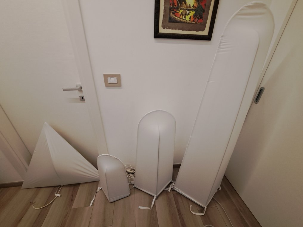 Sirrah - Kazuide Takahama - 檯燈 (4) - kazuki - 紡織品, 金屬, 塑料 - 4盏灯的套装 #3.2