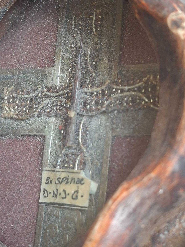 Relicvariu - Lemn - 1750-1800 - Spina Sacră a Domnului nostru Iisus Hristos  #4.3