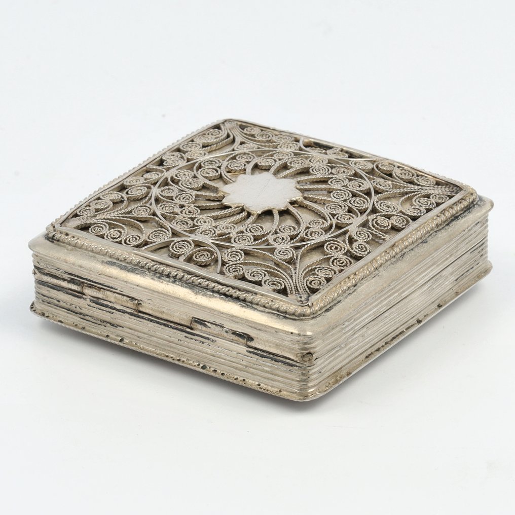 Dirk de Gilde Koppenol (1849) - NO RESERVE - Pfefferminzbehälter - .833 Silber #4.3