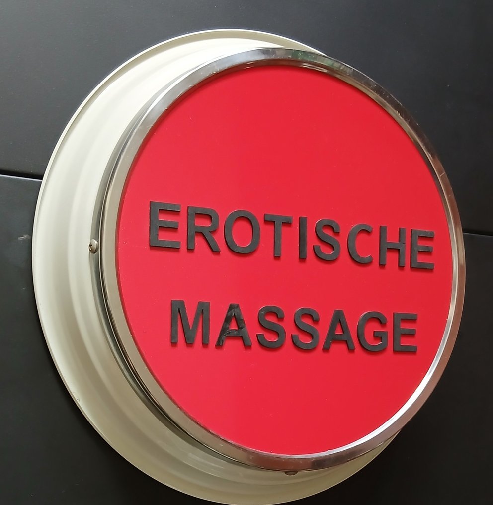 Amsterdam red light district advertising light board - Backlight Publicity Sign - Steel #2.1