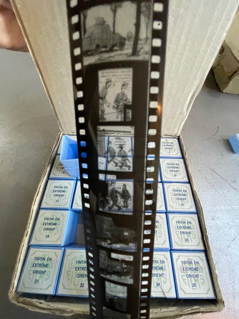 Tintin - Tintin en Extrême Orient - 25 Complete series - Limited edition/1971 #2.1