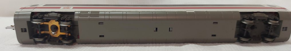 Märklin H0 - 4371/uit set 29785-6 - Conjunto de vagones de tren de pasajeros a escala (2) - Dos vagones de pasajeros de plástico en esquema de colores DB ICE, sin iluminación visible, de - DB #4.3