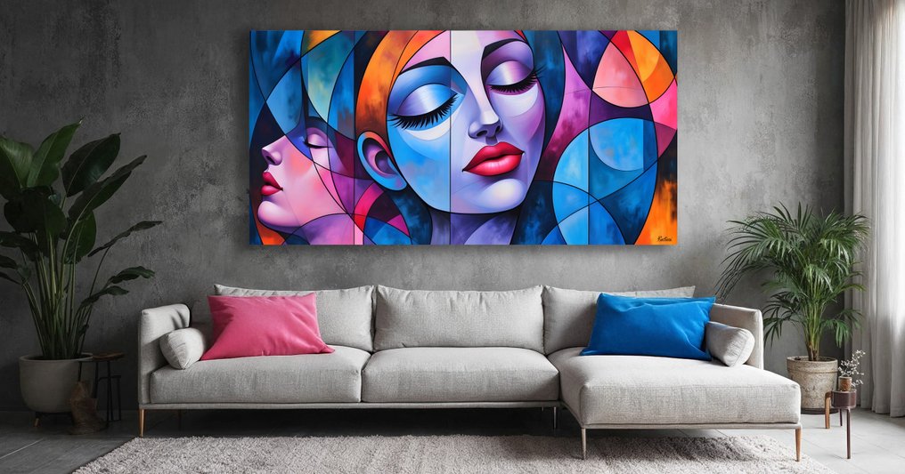 Oskar Rekozi - BigArt · Cubism - XXL - 1/1 Unique Piece #1.0