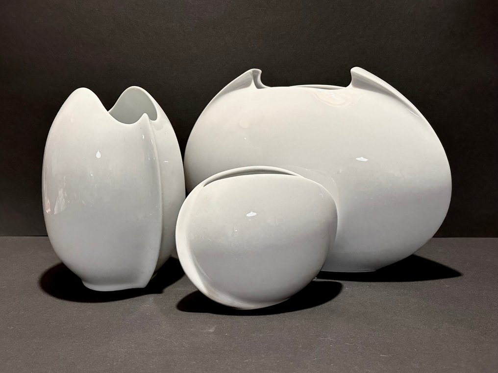 Rosenthal, Hutschenreuther - Lino Sabattini - 花瓶 (3)  - 瓷 #3.2