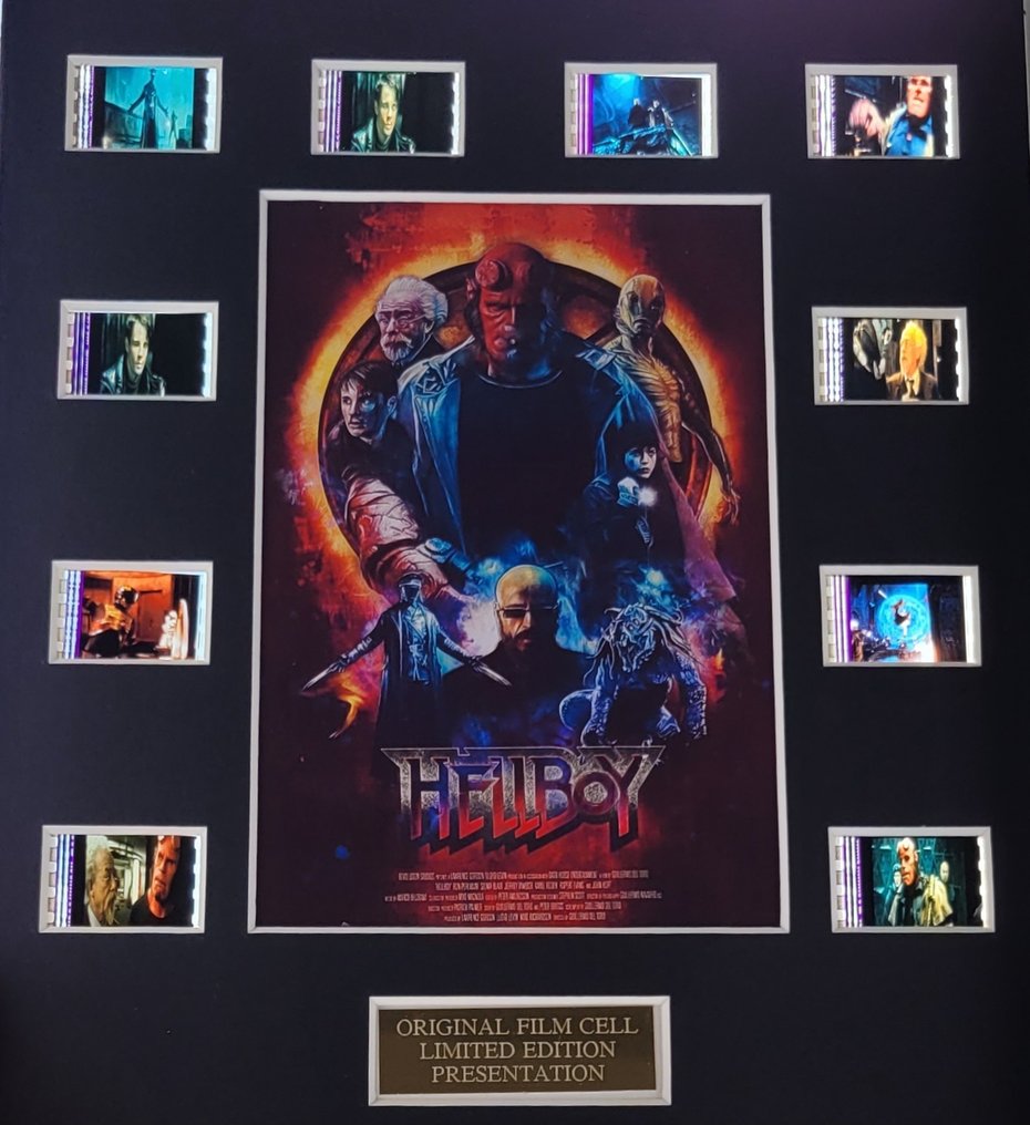 Hellboy - Framed Film Cell Display with COA #1.0