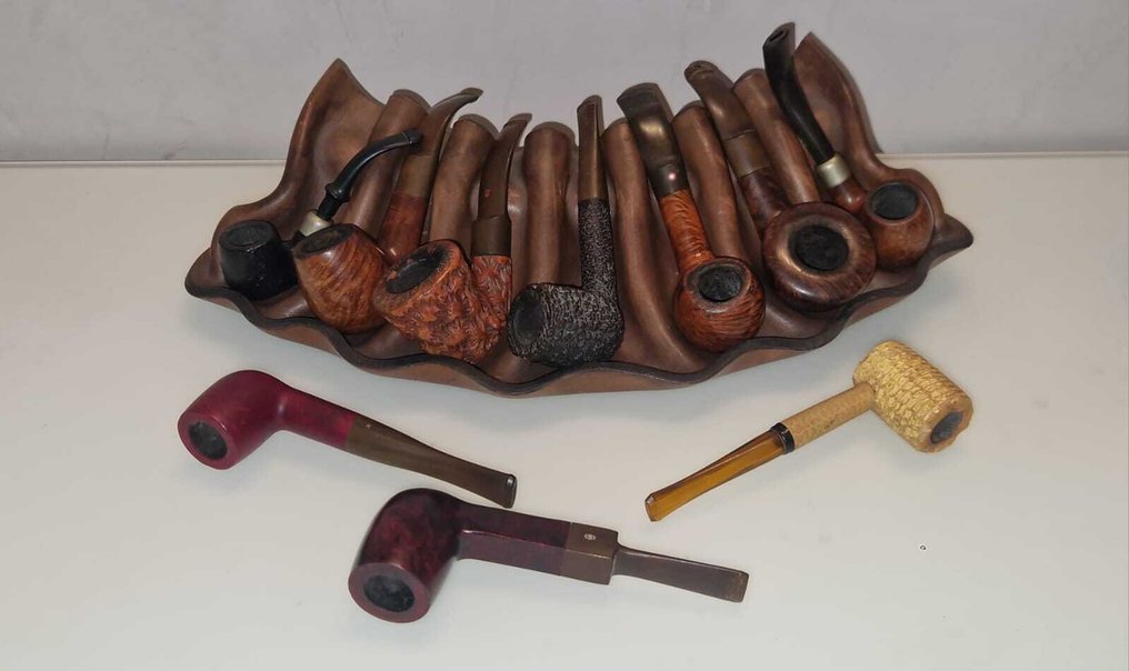 CHACOM, SAVINELLI, Vauen Dr Perl, BOUNTY , RADFORD S, Old Braier, PRINCE OF WALLES DUNGAR - Zonder minimumprijs - Pijp - Bruyere, Hout, Leder - (11) #1.0