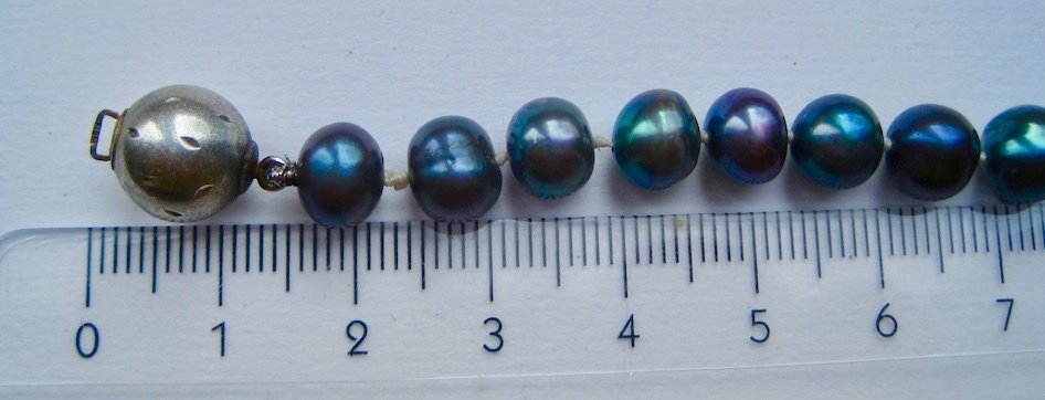 Senza prezzo di riserva - Collana Argento Perla #1.0