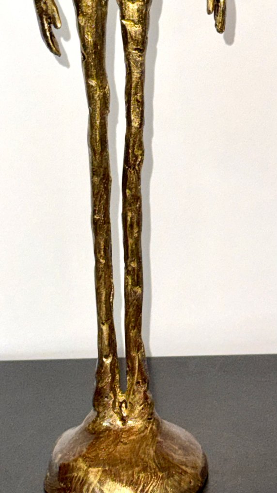 Abdoulaye Derme - Sculptură, “L’Homme silencieux” - 40 cm - Bronz #2.1