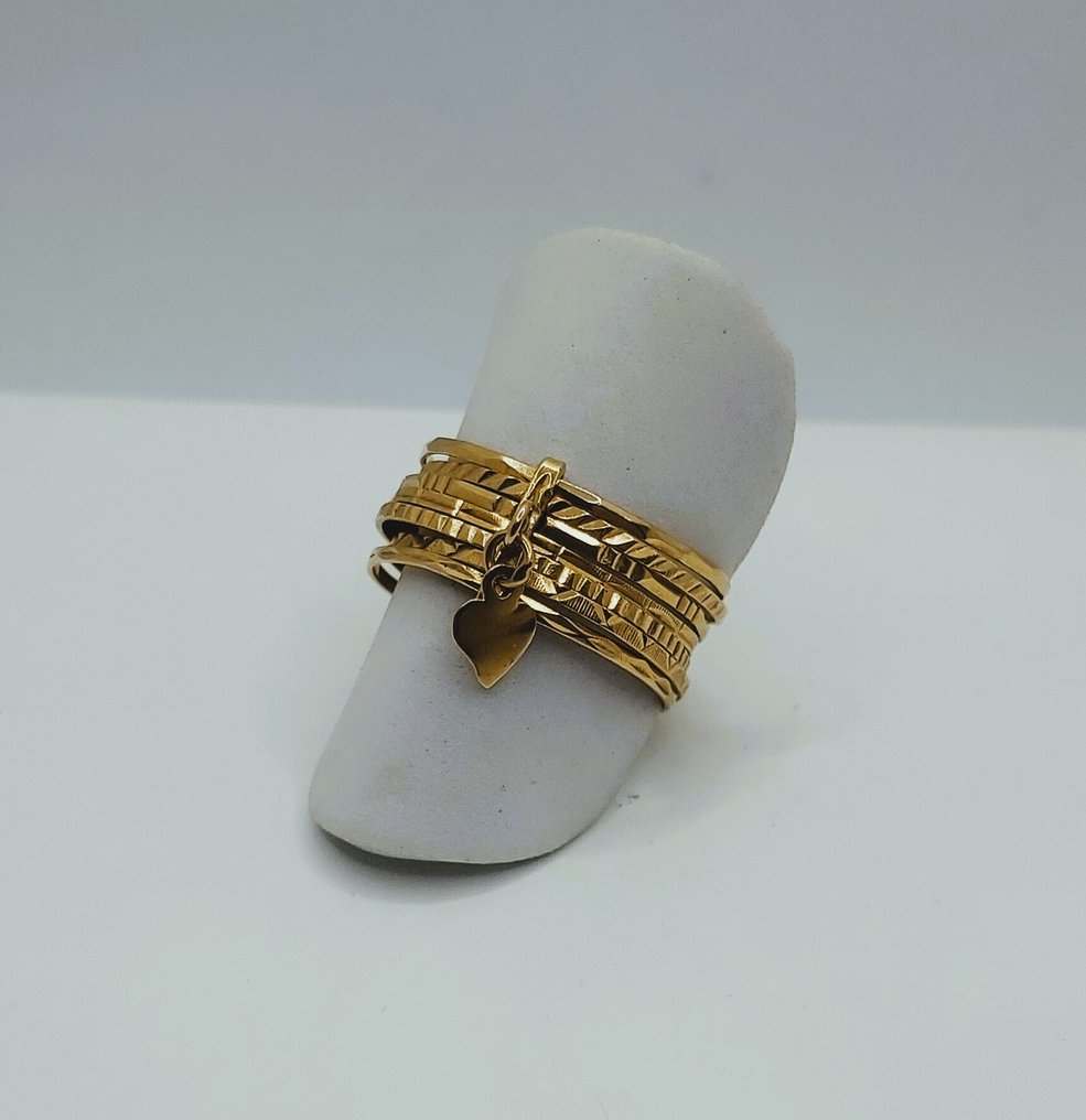 Senza Prezzo di Riserva - Anello - 19,2 kt Oro giallo #1.0