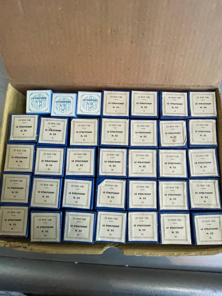 Tintin - Tintin - Le Stratonef - 35 Complete series - Edizione limitata/1973 #1.0