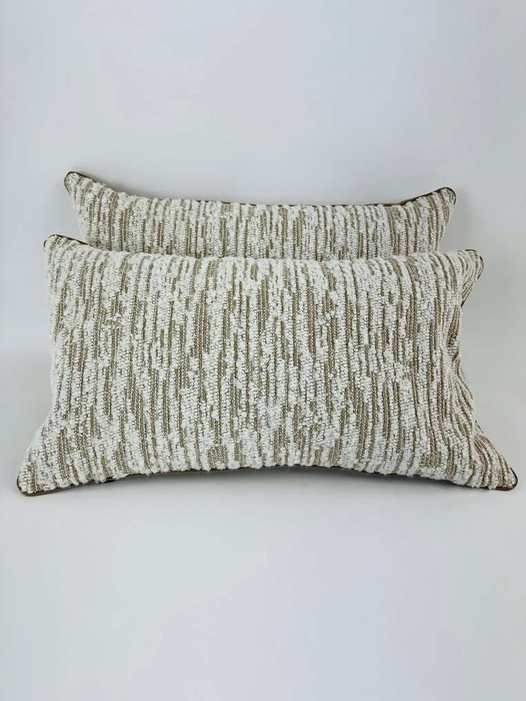 Hermès | “Canyon Naturel” - Cushion (2) #3.2