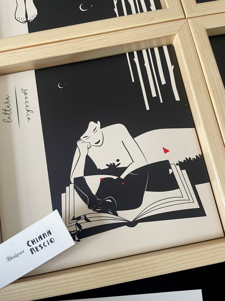 Kiasmo - Chiara Rescio - Frame (4)  - Wood, Ceramic #4.3