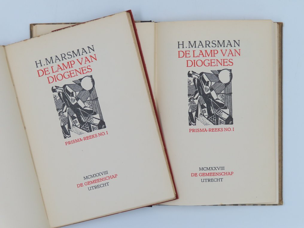 H. Marsman - De Lamp van Diogenes, Landschap & Verzameld werk - 1928-1982 #1.0