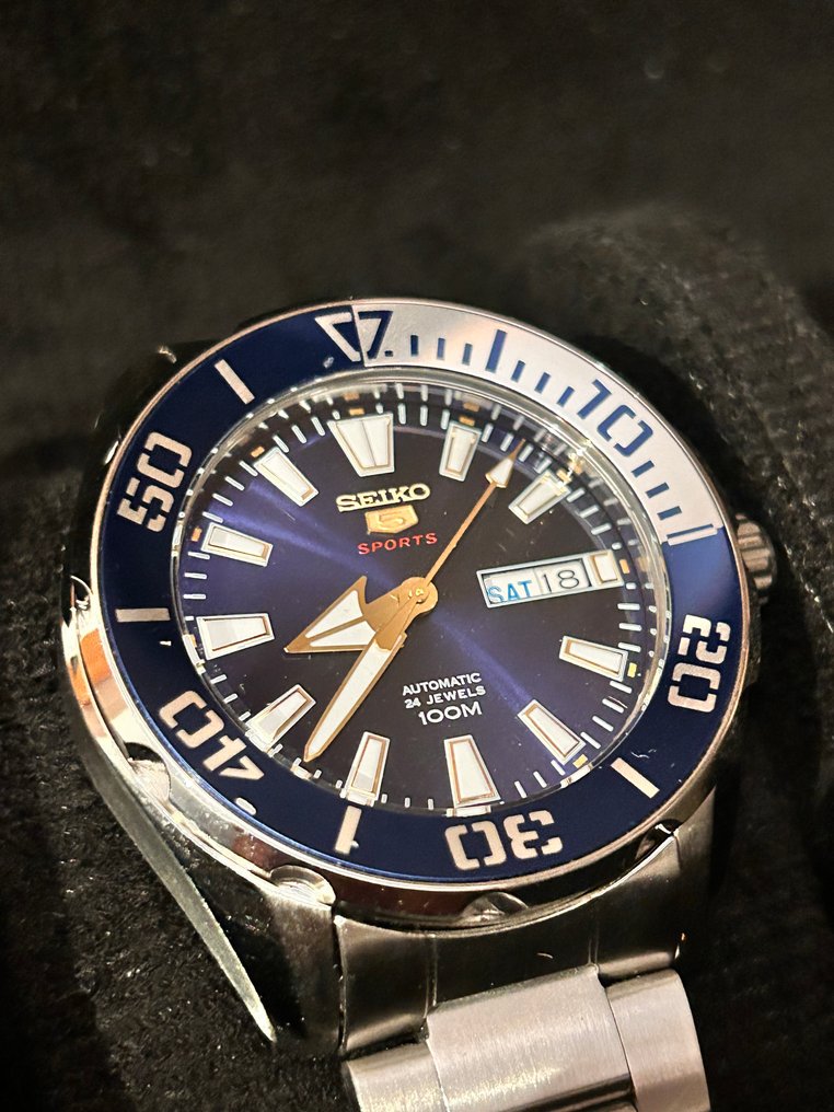 Seiko - Automatic Sports 100m - Nincs minimálár - SRPC55J1 - Uniszex - 2024 #1.0