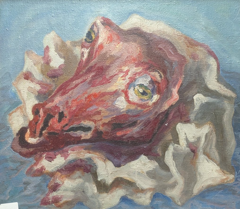 Carlo Levi (1902-1975) - Testa di pecora macellata #1.0