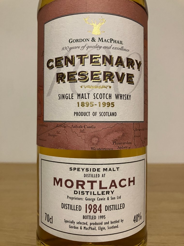 Mortlach 1984 Centenary Reserve - Gordon & MacPhail  - b. 1995  - 70cl #4.3