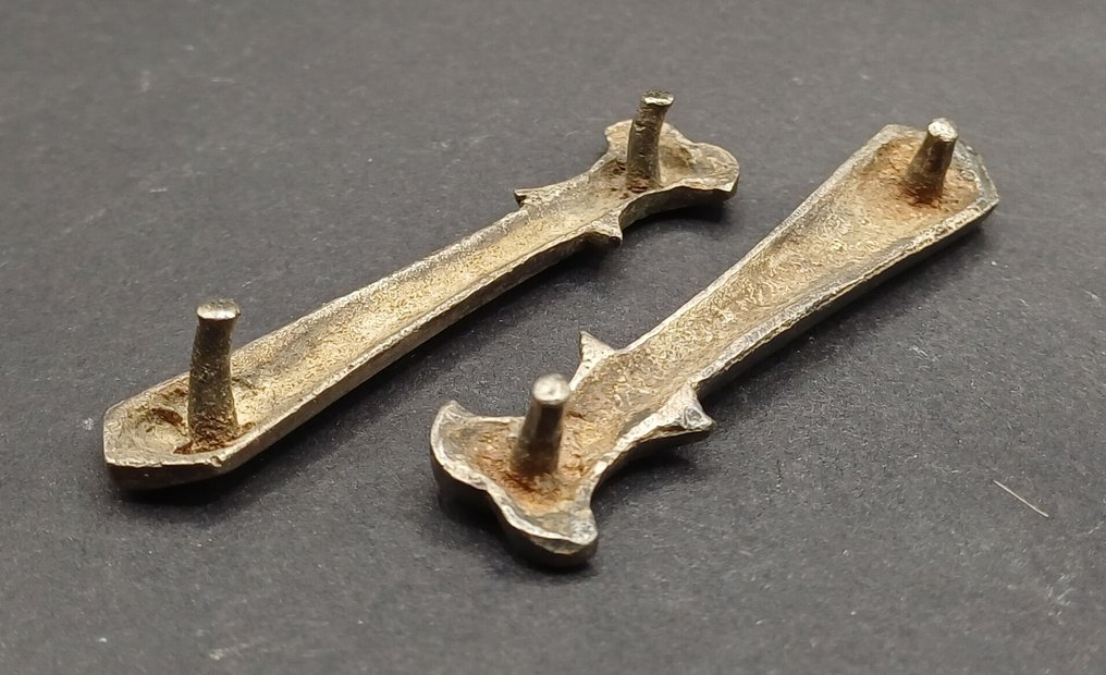 維京時代 銀 剑的底座 - 60 mm  (沒有保留價) #3.2