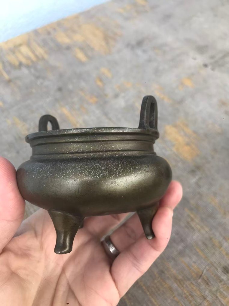 香爐 - 青銅色, 木 #3.2