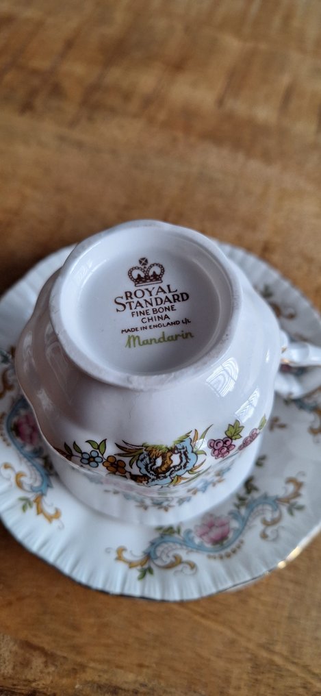 Royal Albert, Royal Staffordshire - Csésze és csészealj (20) - Klassiek - Csont porcelán - Vintage kop és schotel #3.2