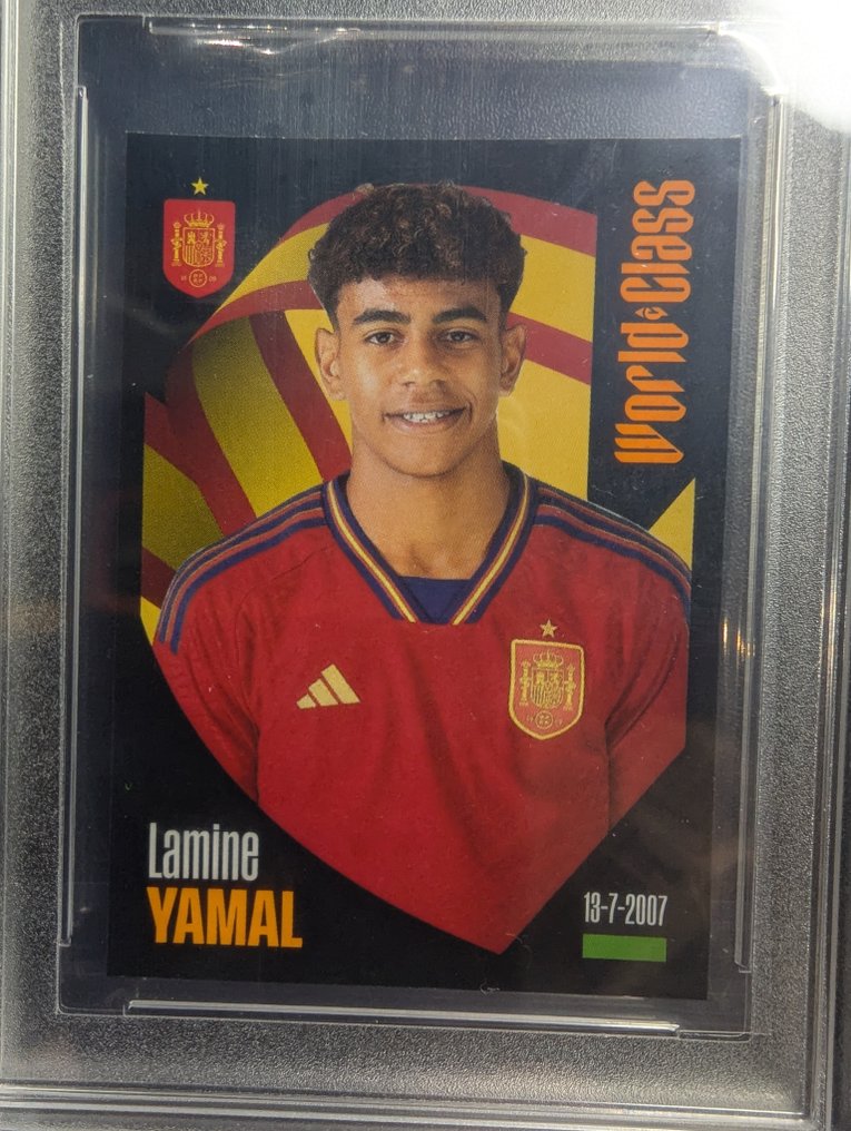 Panini World Class - #324 Lamine Yamal - MGC 10 Graded sticker #1.0