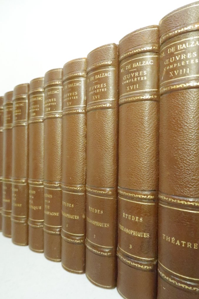 Balzac / Johannot, Bertall, Gavarni, Daumier e.a. - Œuvres complètes [avec suite en 3 états de 40 eaux-fortes d'Emilien Dufour] - 1900 #3.2