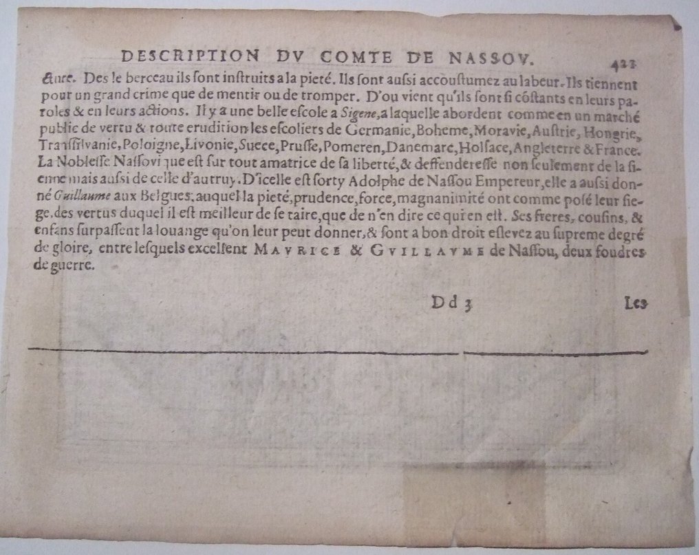 Tyskland - Dithmarschen; P.Bertius/B.Langenes - Thietmarsia - 1581-1600 #3.2