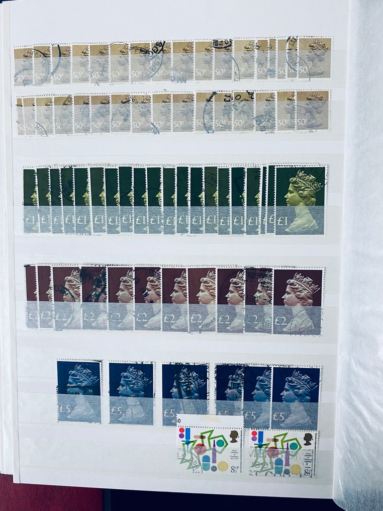 Great Britain - England Collection in Album #1.0