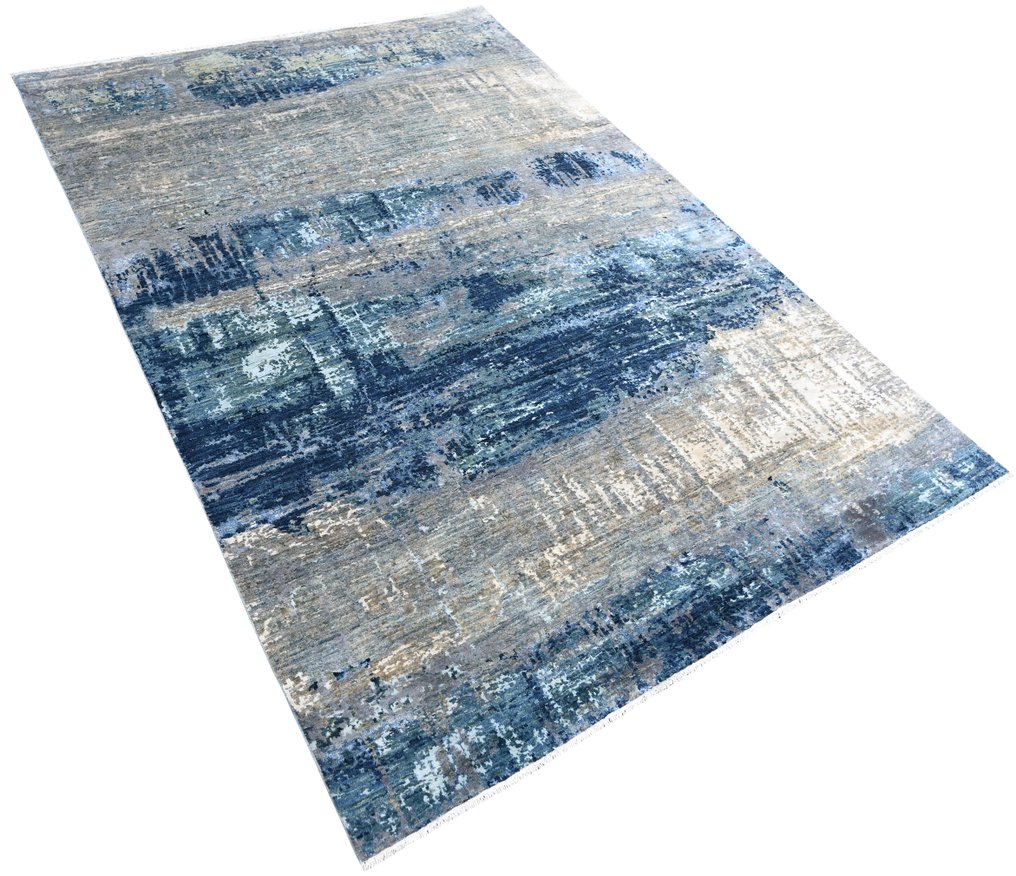 Designer tæppe med silke - Tæppe - 243 cm - 169 cm #2.1