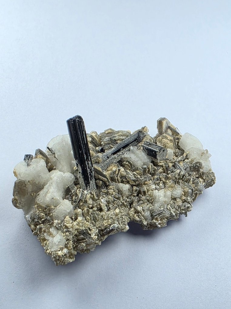 Tormalina i fluoryt Kryształ- 100 g - (3) #4.3