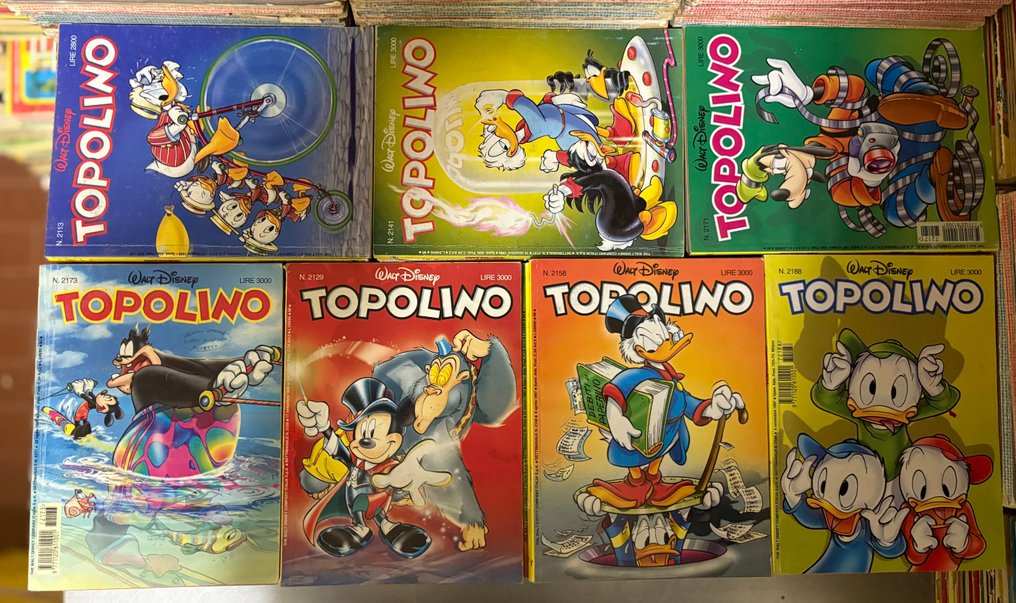 Topolino 2101/2200 - Sequenza completa - 100 Comic - First edition #3.2
