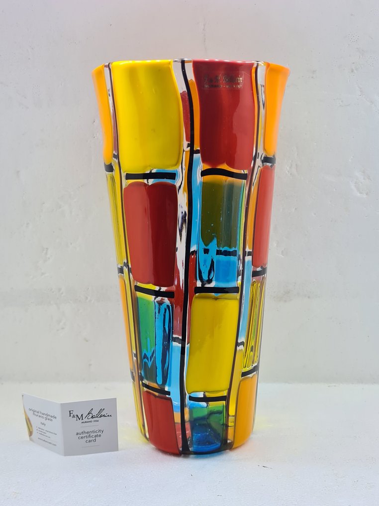 F&M Ballarin - Váza  - Üveg #1.0