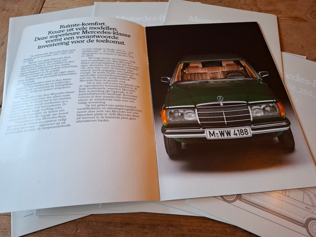 Brochure - Mercedes-Benz - 200, 230E, 250, 280E - 1983 #2.1