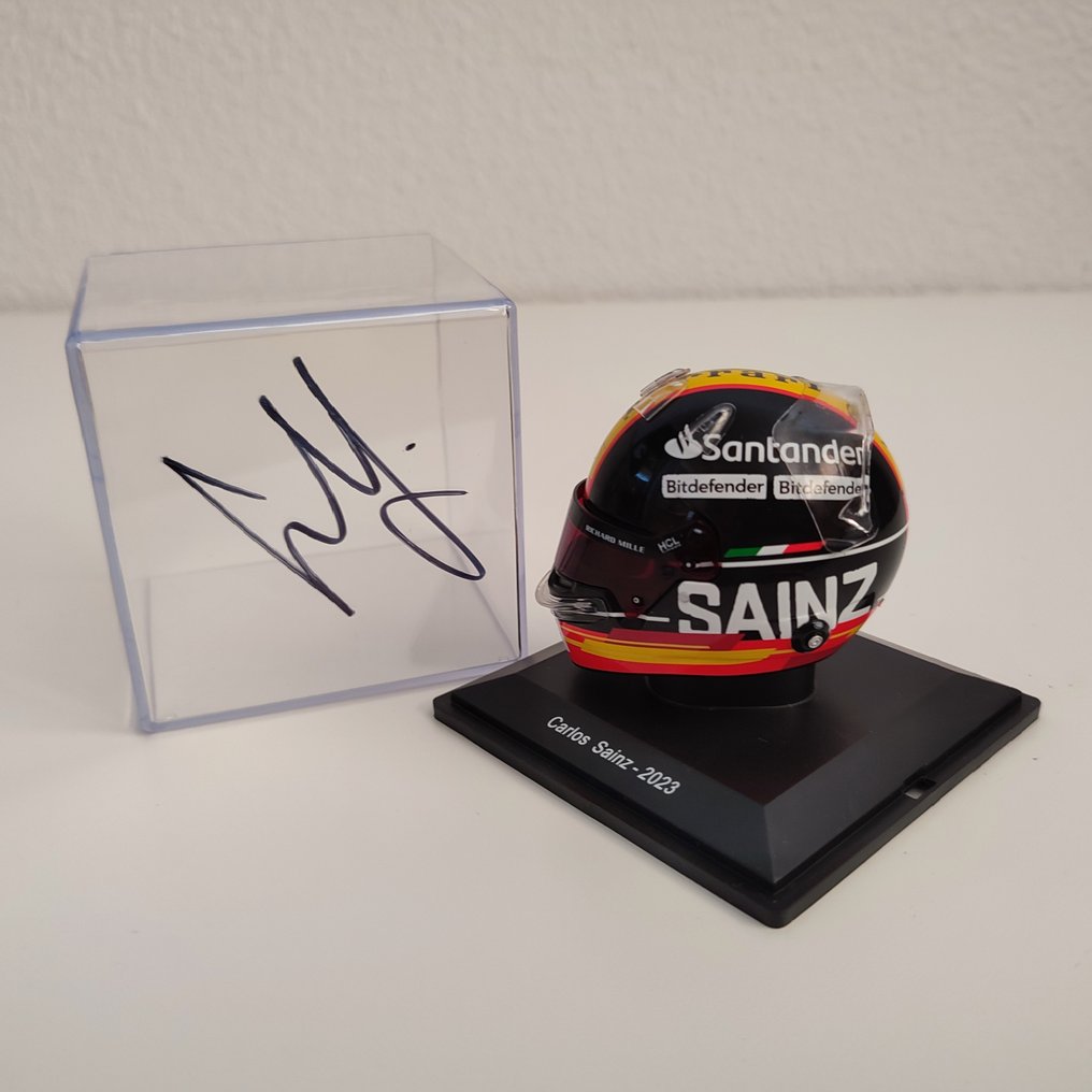 法拉利 - Italian Grand Prix - Charles Leclerc & Carlos Sainz - 2023 - 比例1/5头盔 #4.3