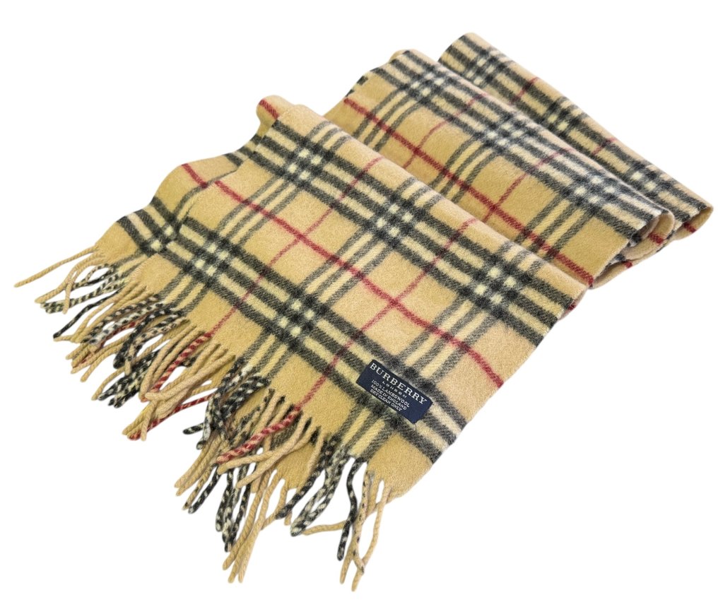 Burberry - sciarpa Unisex London Monogram Collection 100% Wool - Scarf #4.3