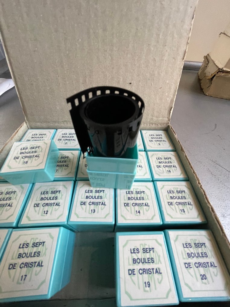 Tintin - Tintin - Les sept boules de cristal - 20 Complete series - Ediție limitată/1975 #2.1